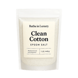 Clean Cotton Epsom Salt – Crisp & Fresh Bath Soak
